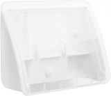 Dispenser plasturi QuickFix Uno, transparent, neechipat, pentru o rezerva, Plum